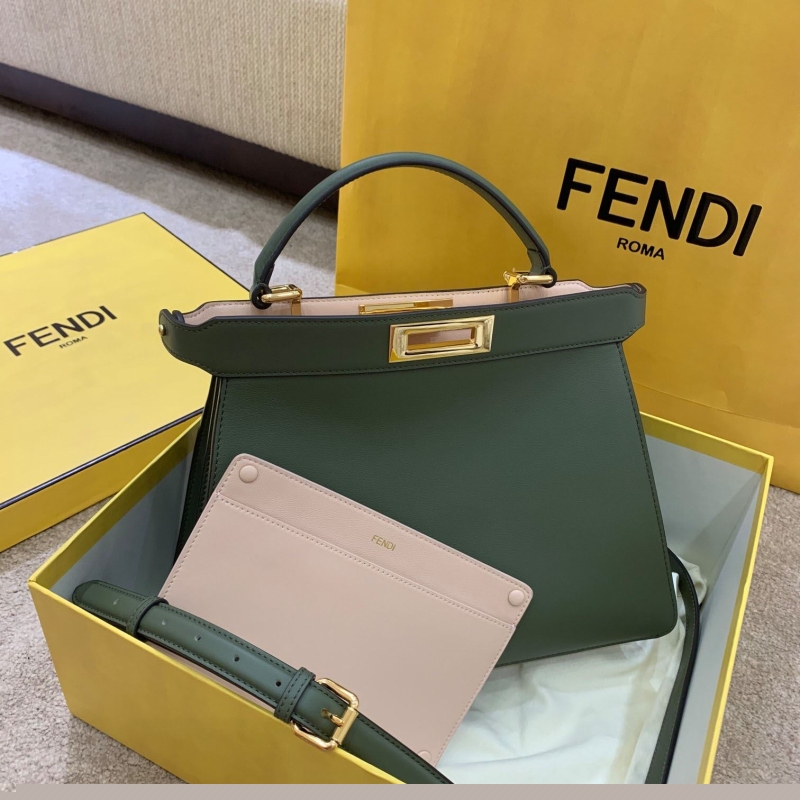 F**di top handle bags